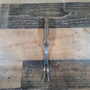 Cutco 1026 Carving Fork Classic Brown/Orange Handle USA